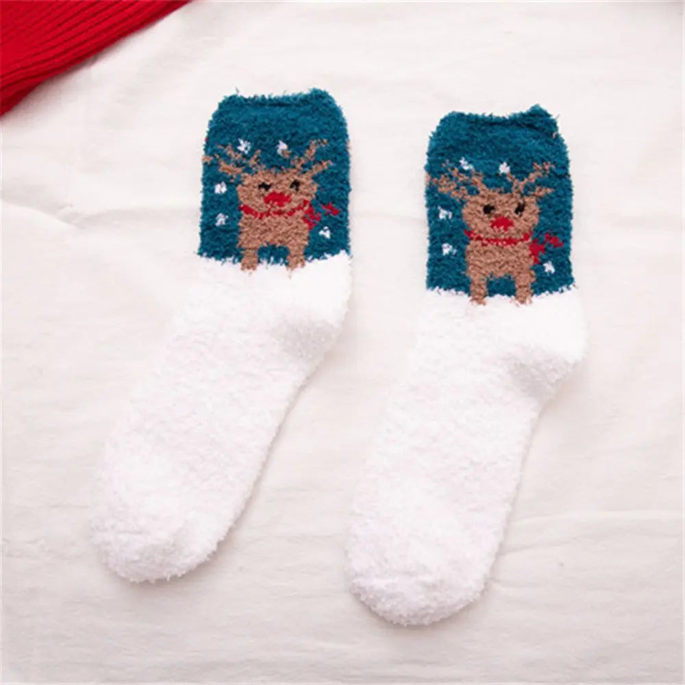 Chaussettes de Noël Motif Renne