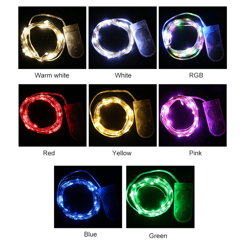 Guirlande LED Piles ou USB