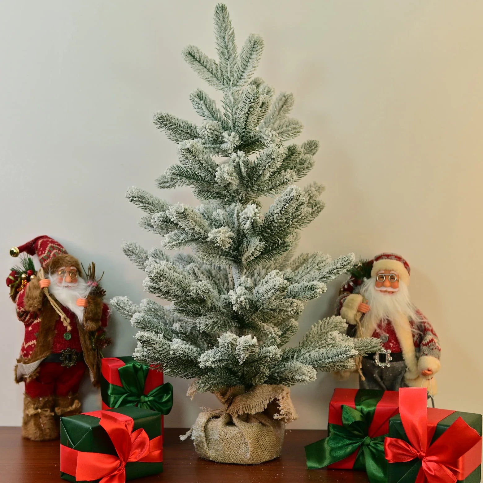 Mini Sapin de Noël Enneigé