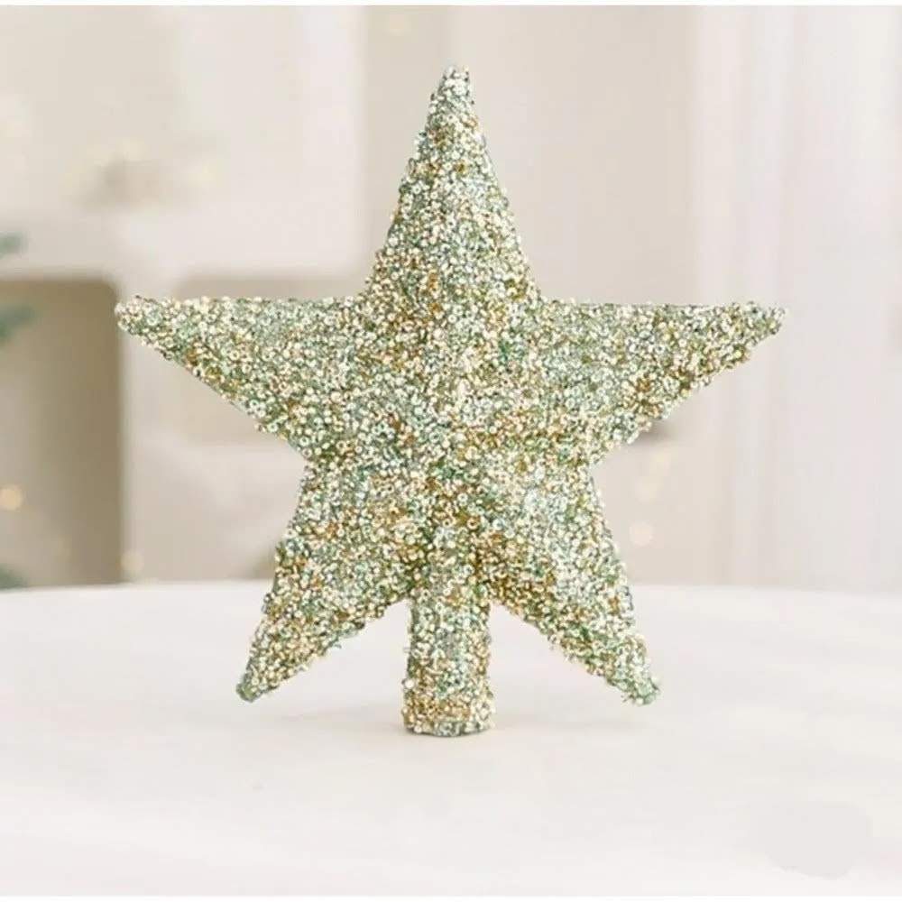 Etoile de Noël Paillettes et Doré