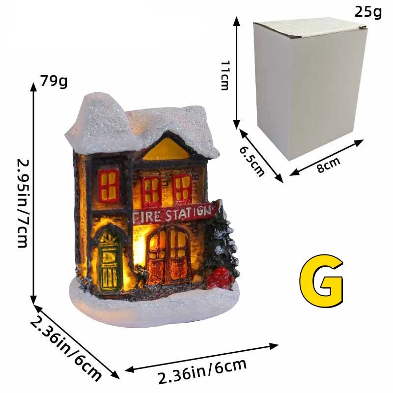 Maisons Miniature Illuminée