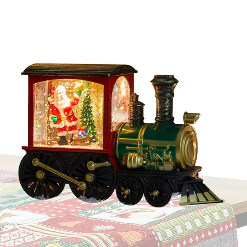 Boule à Neige de Noël Train