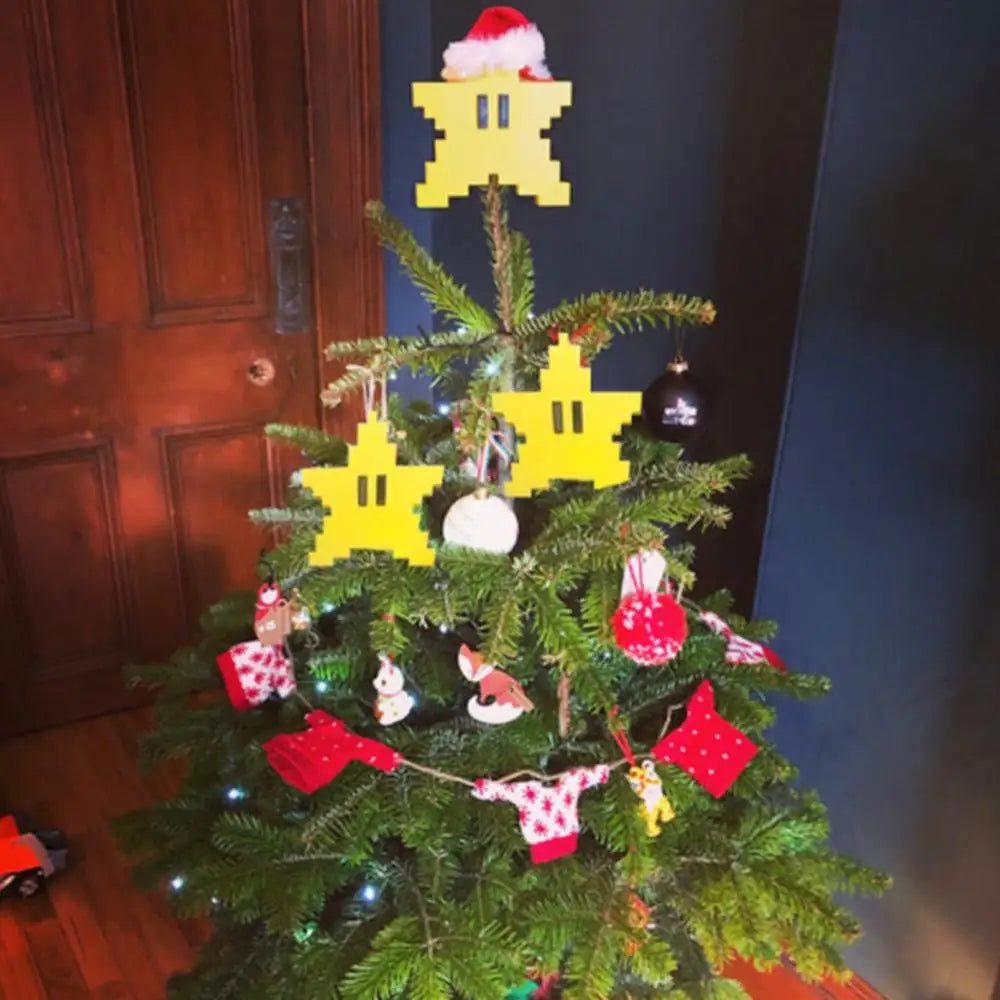 Cimier Etoile de Noël Mario
