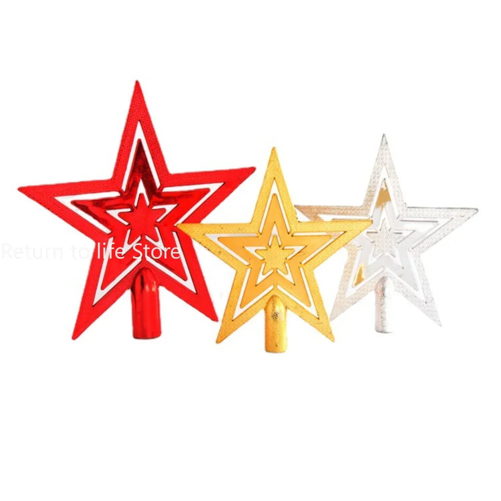 Cimier Triple Etoile de Noël