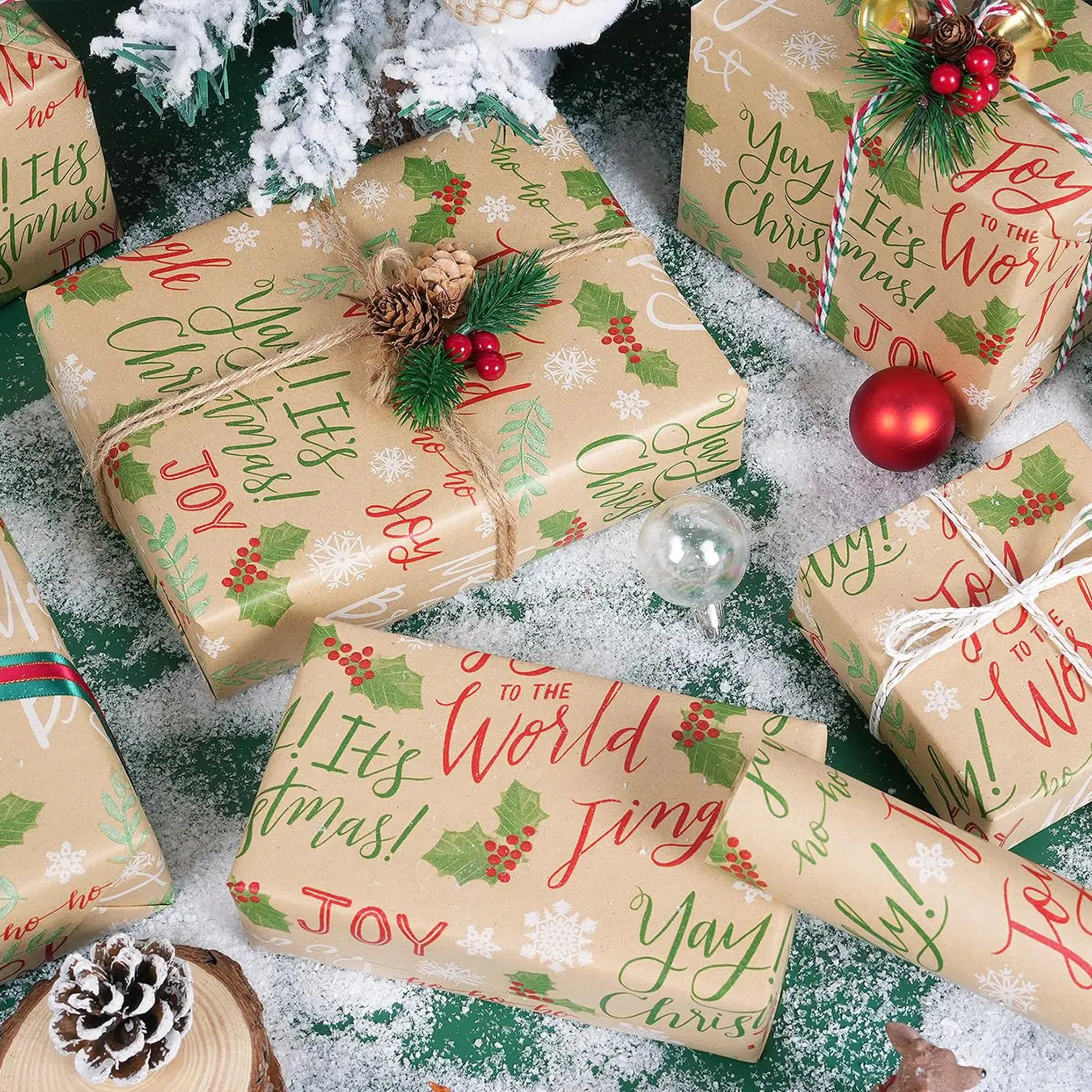 Papier Cadeau "It's Christmas!"