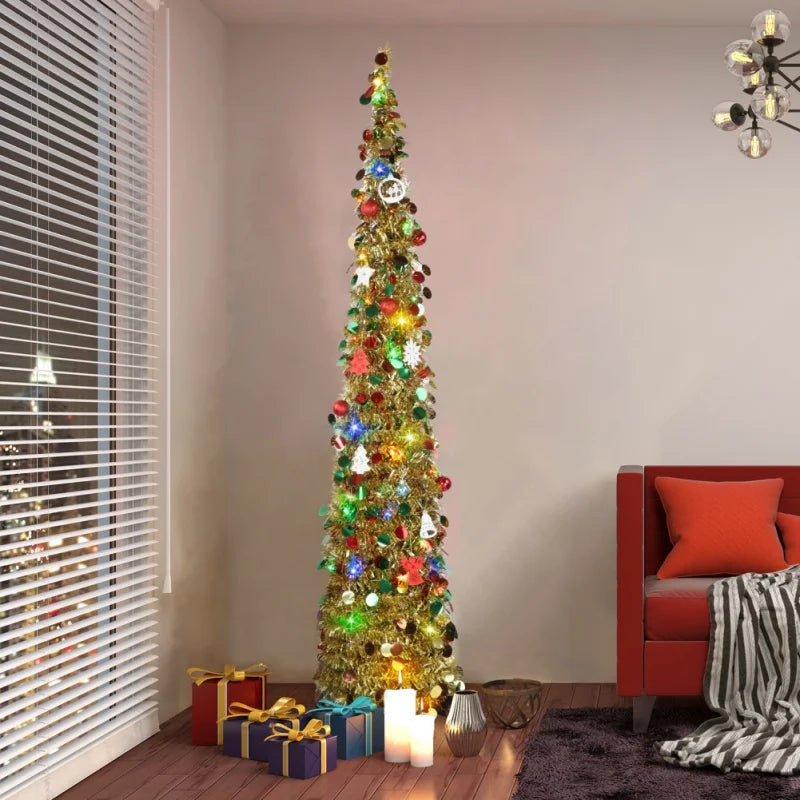 Sapin de Noël à Paillettes - Plusieurs Couleurs