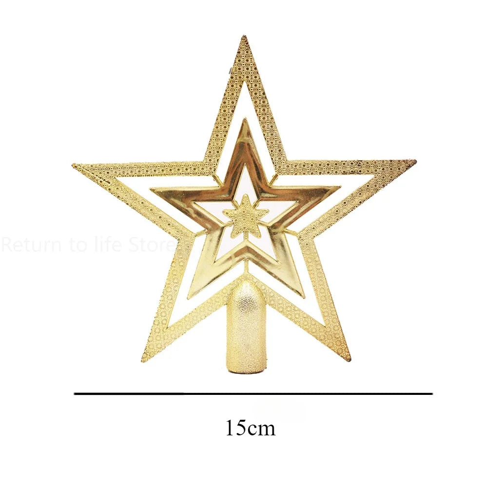 Cimier Triple Etoile de Noël