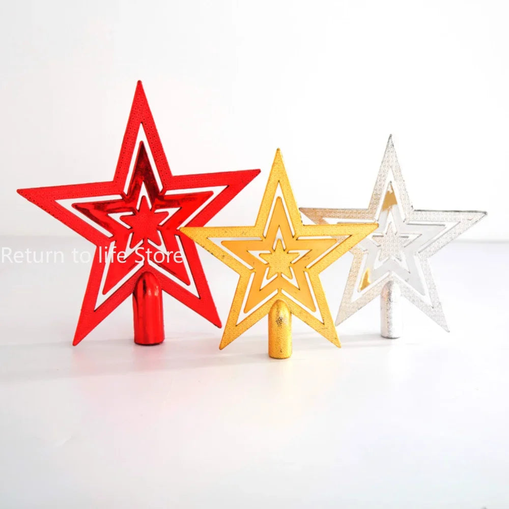 Cimier Triple Etoile de Noël