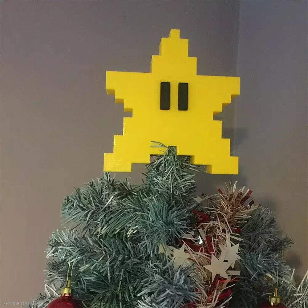 Cimier Etoile de Noël Mario
