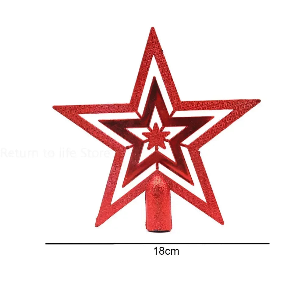 Cimier Triple Etoile de Noël