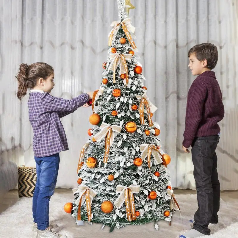 Sapin de Noël décoré 1m50 x 70cm