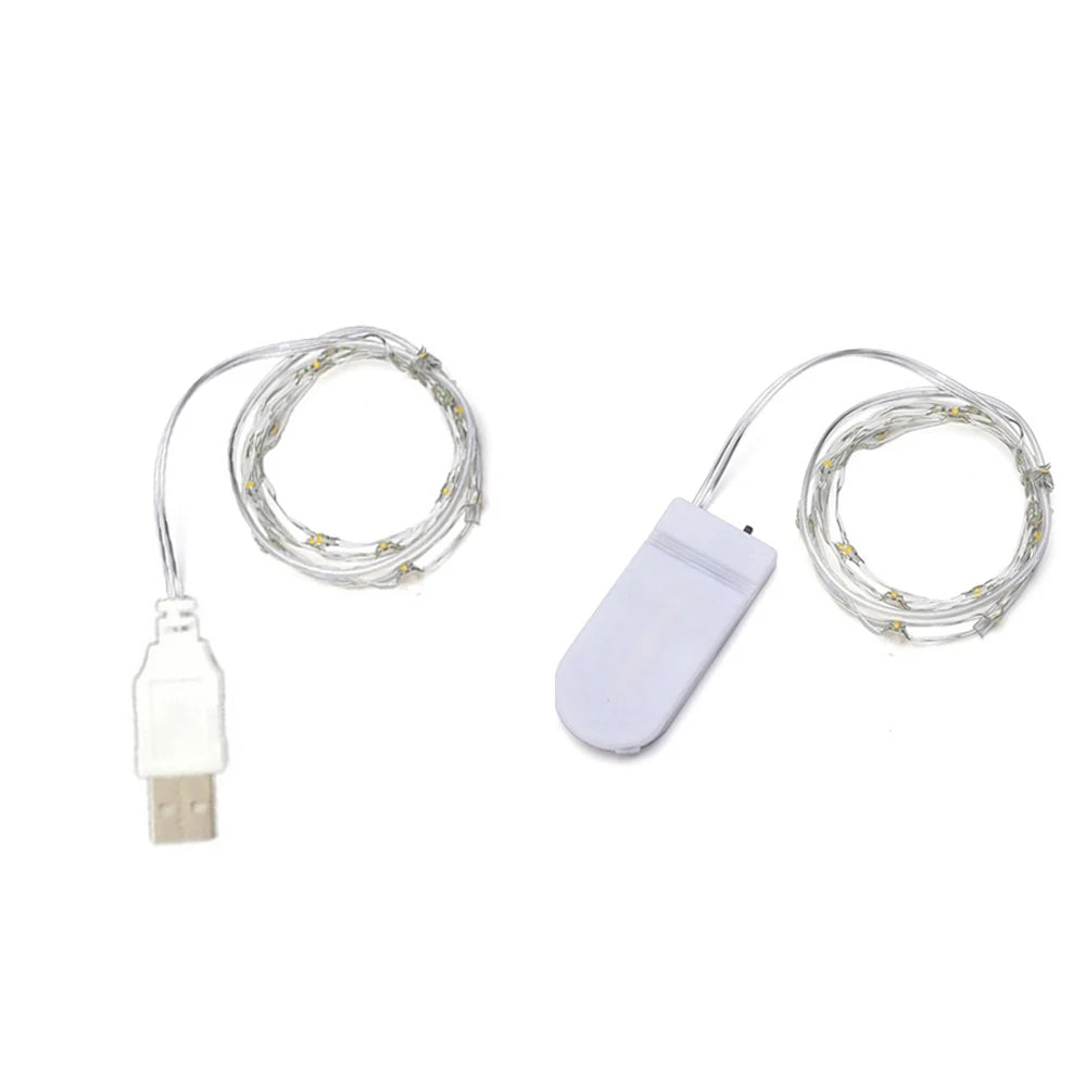 Guirlande LED Piles ou USB