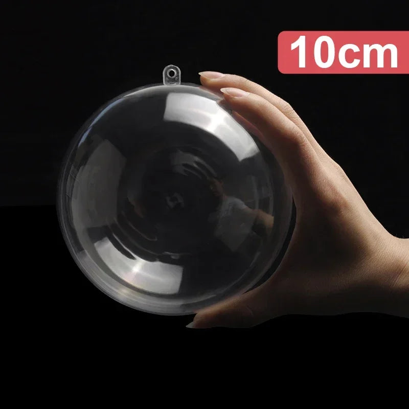 Boule en Plastique Transparente
