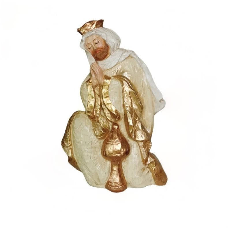 Santon de Noël 20cm Doré