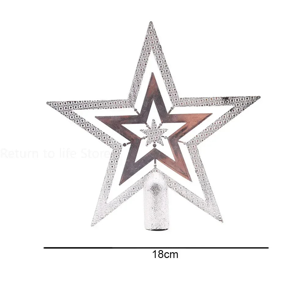 Cimier Triple Etoile de Noël