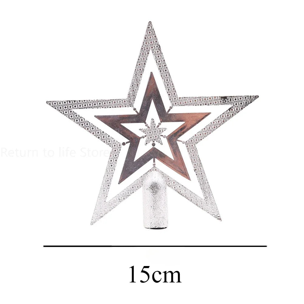 Cimier Triple Etoile de Noël