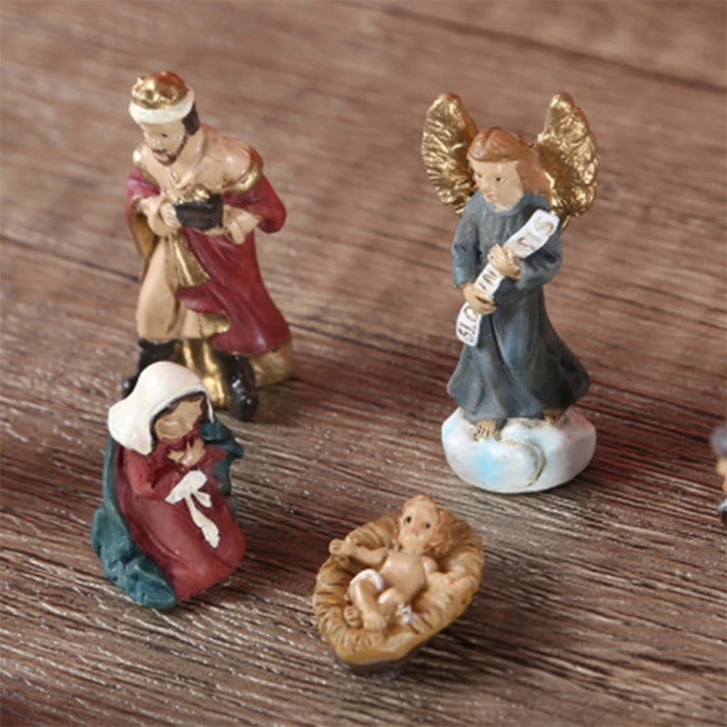 Crèche de Noël Miniature