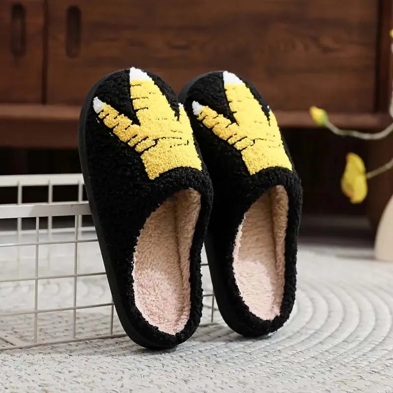 Pantoufles de noël pour femmes pattes de poule