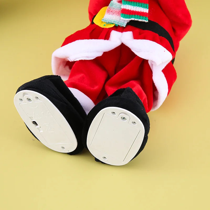 Peluche Automate de Noël Dansant Père Noël