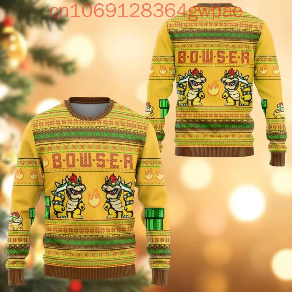 Pull de Noël Mario Bros