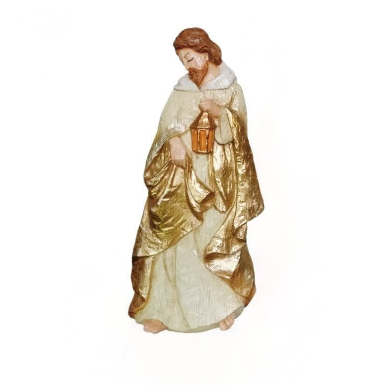 Santon de Noël 20cm Doré