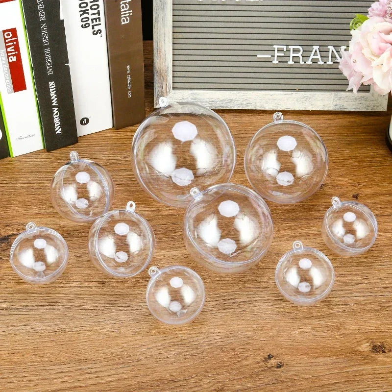 Boule en Plastique Transparente