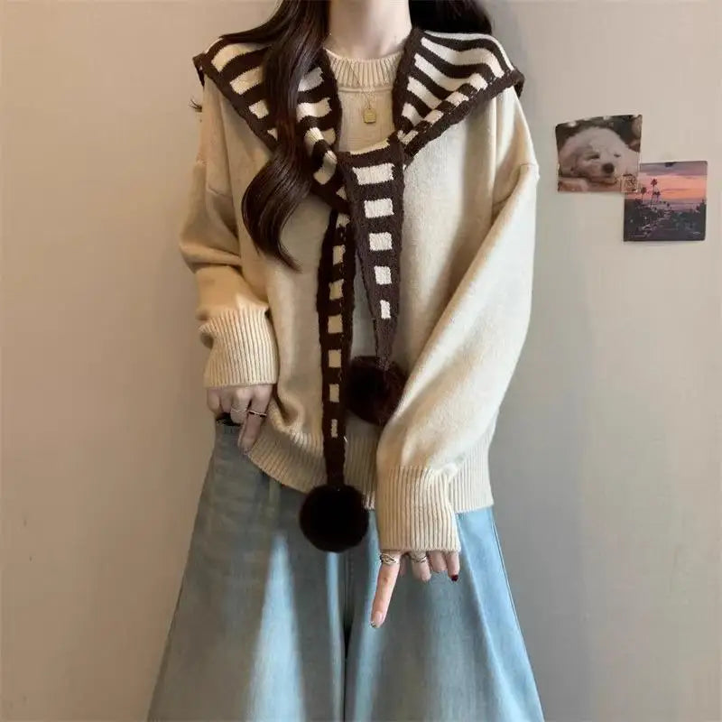 Pull de Noël Mignon Pompon