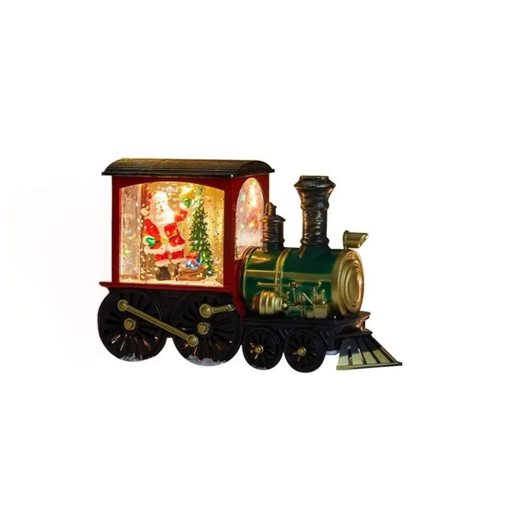 Boule à Neige de Noël Train