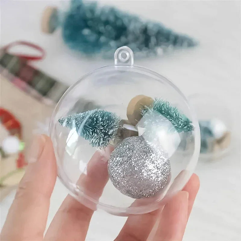 Boule en Plastique Transparente