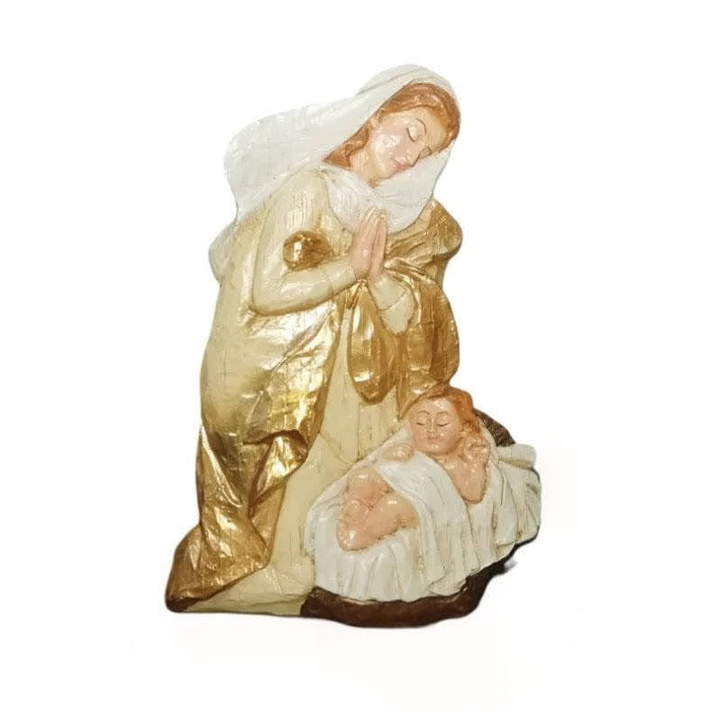 Santon de Noël 20cm Doré