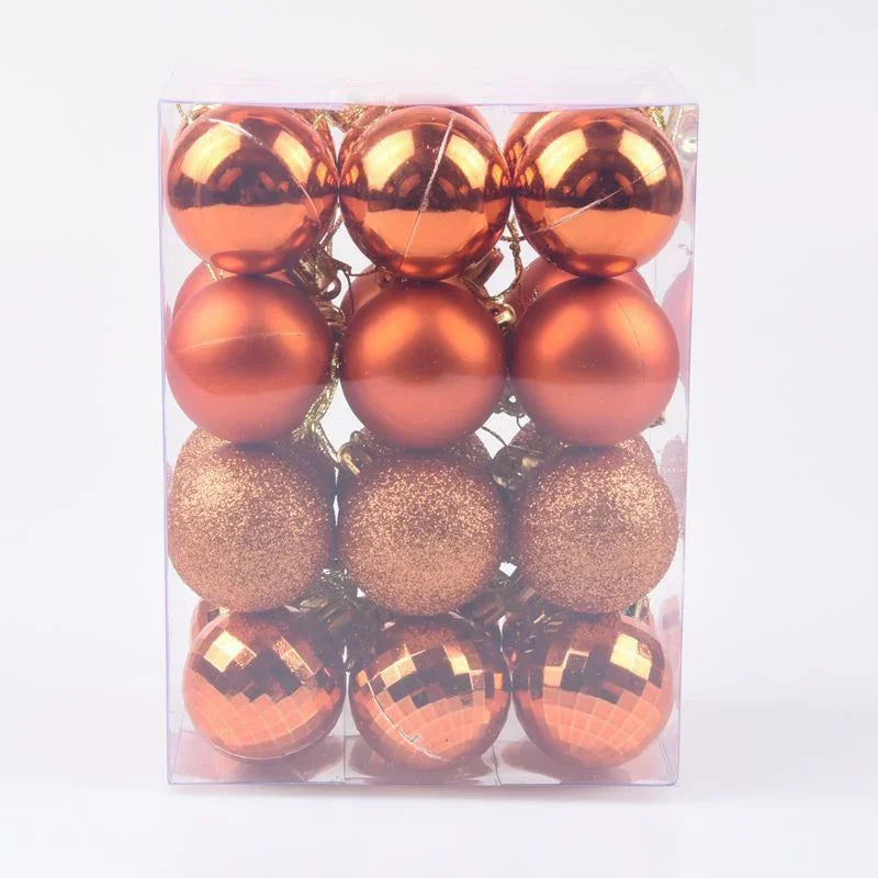 Boules de Noël Brillantes, Multiples Couleurs