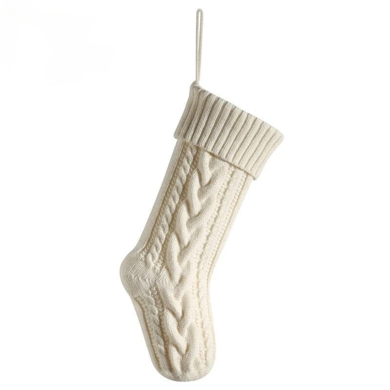 Chaussettes Déco Tricot de Noël