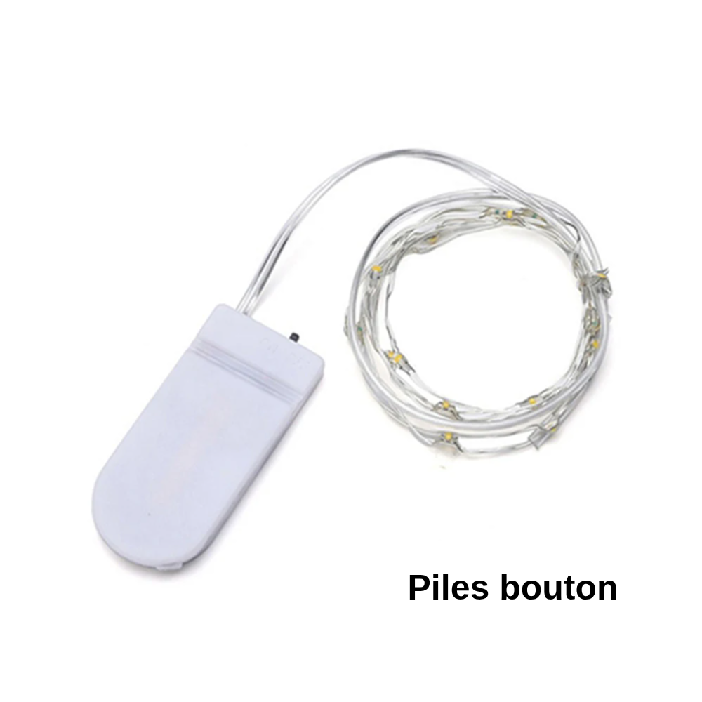 Guirlande LED Piles ou USB