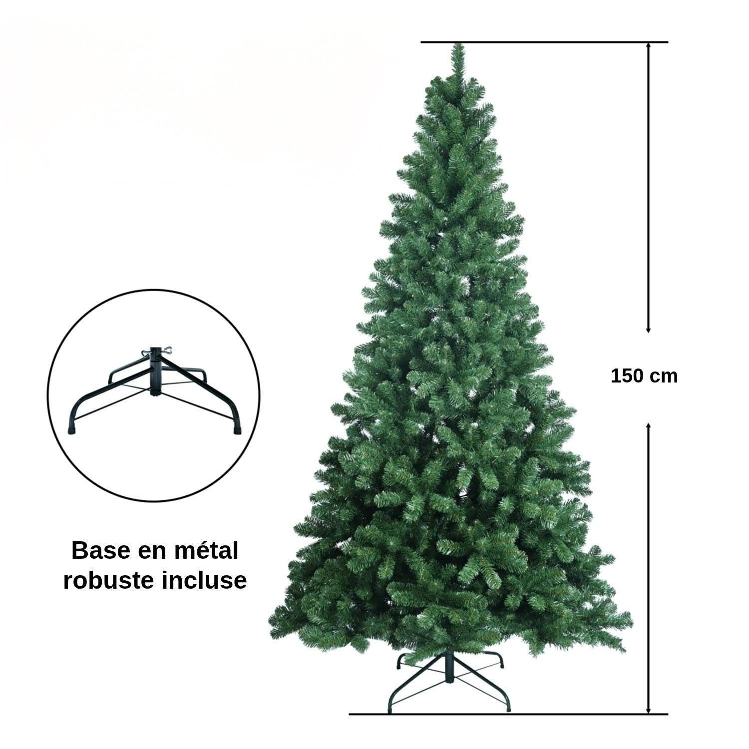 Grand Sapin de Noël très stable