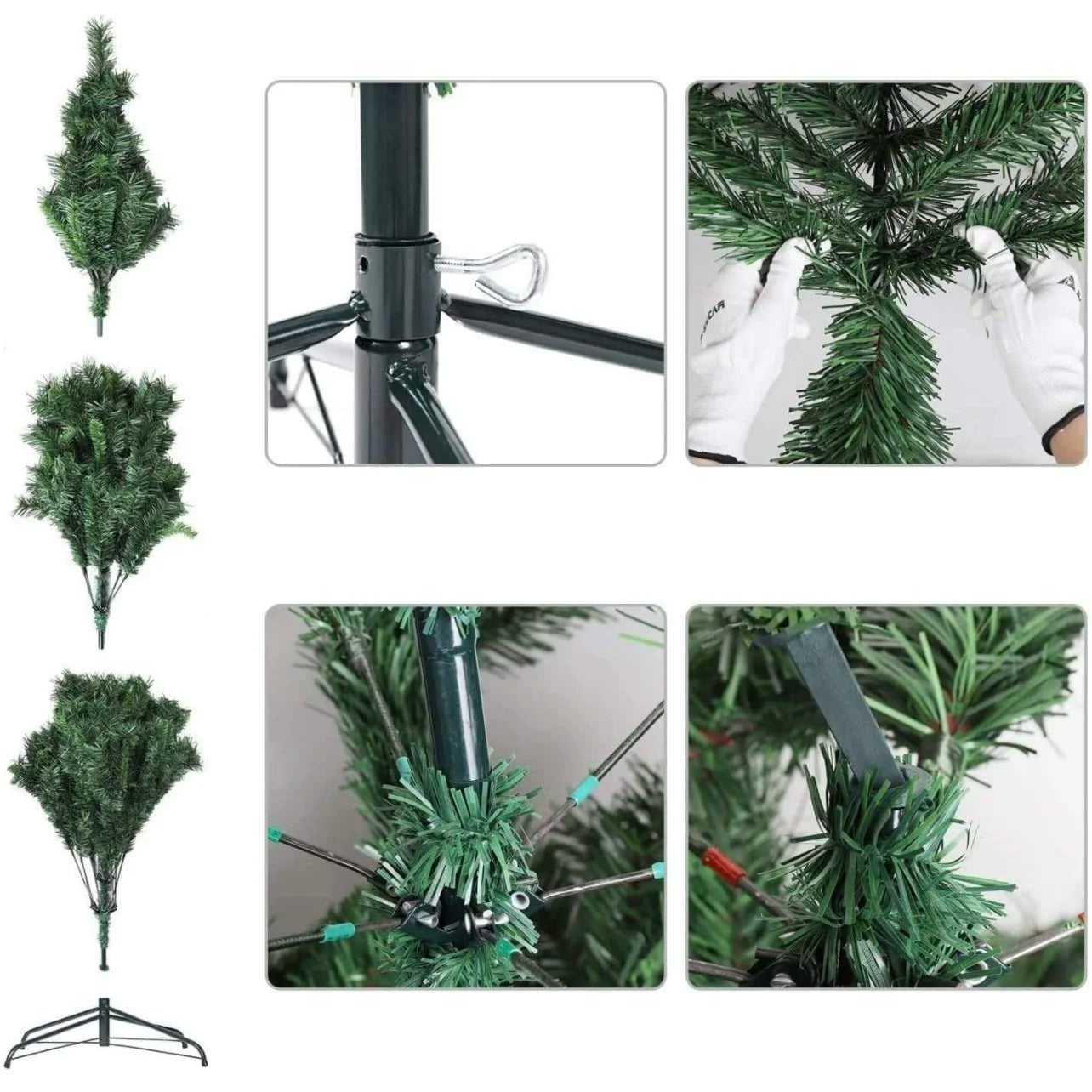 Sapin de Noël classique 60, 90, 120, 150, 180 ou 210cm