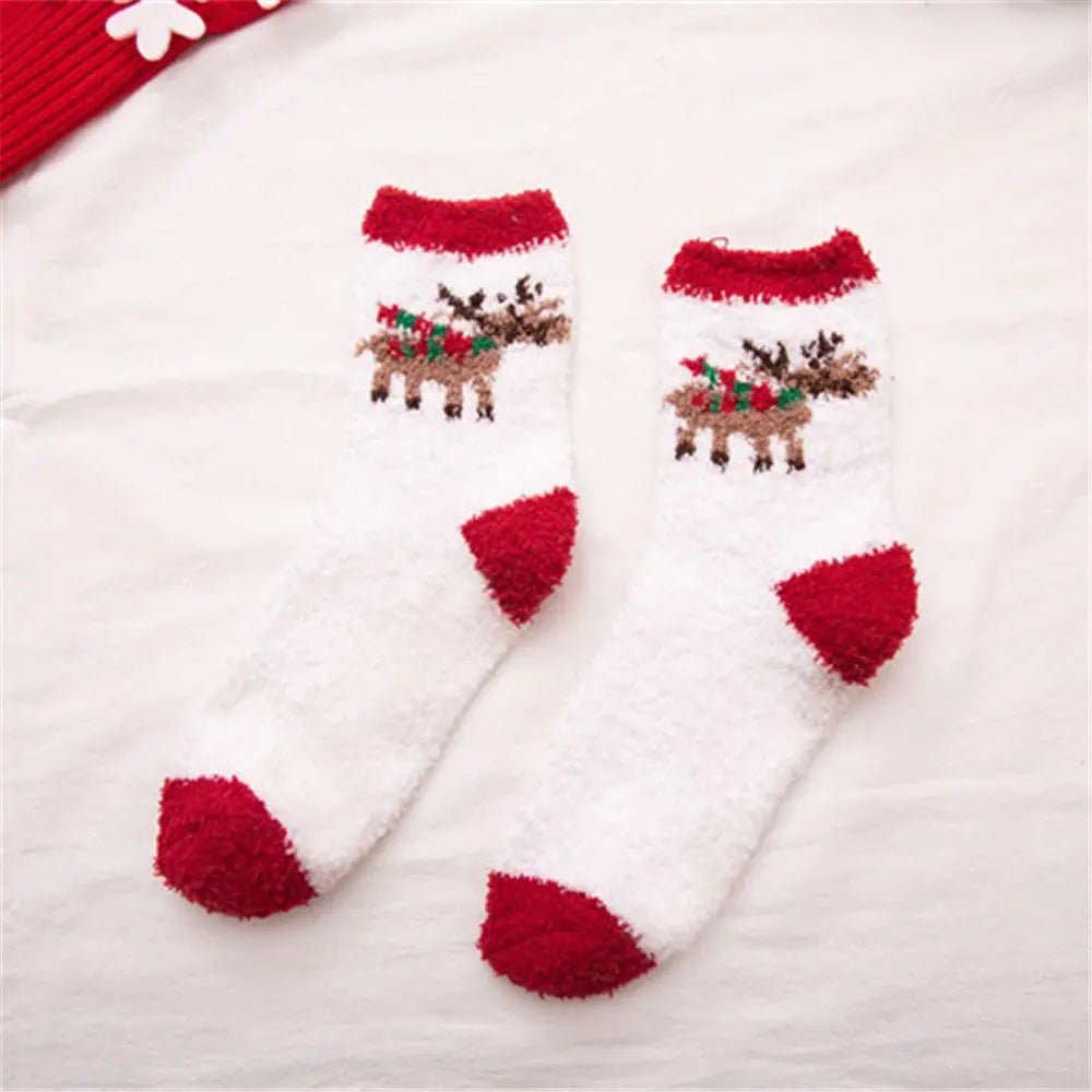 Chaussettes de Noël Motif Renne