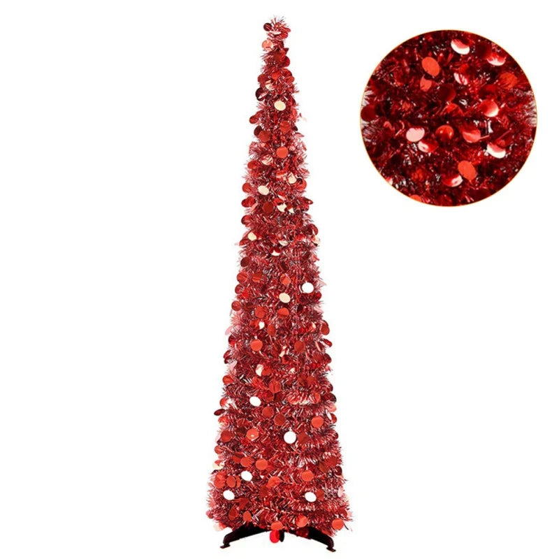 Sapin de Noël à Paillettes - Plusieurs Couleurs