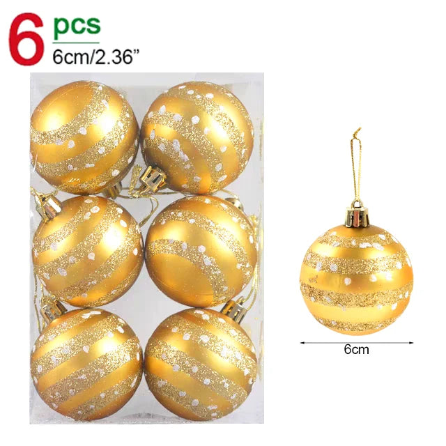 Boule de noël à paillette