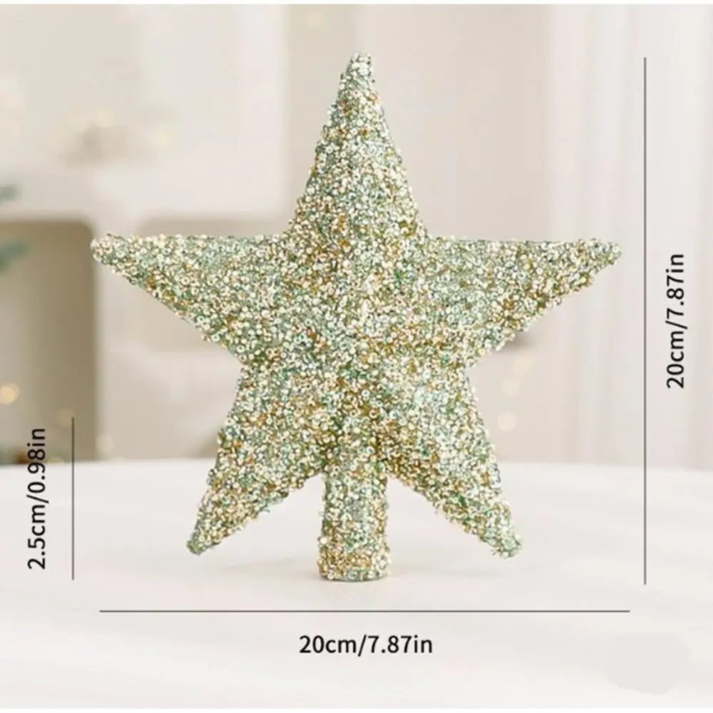 Etoile de Noël Paillettes et Doré