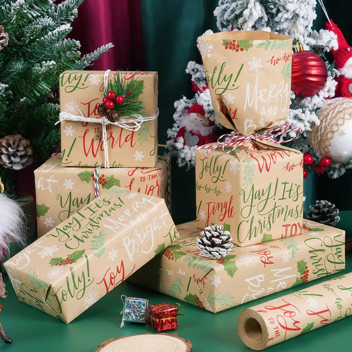Papier Cadeau "It's Christmas!"