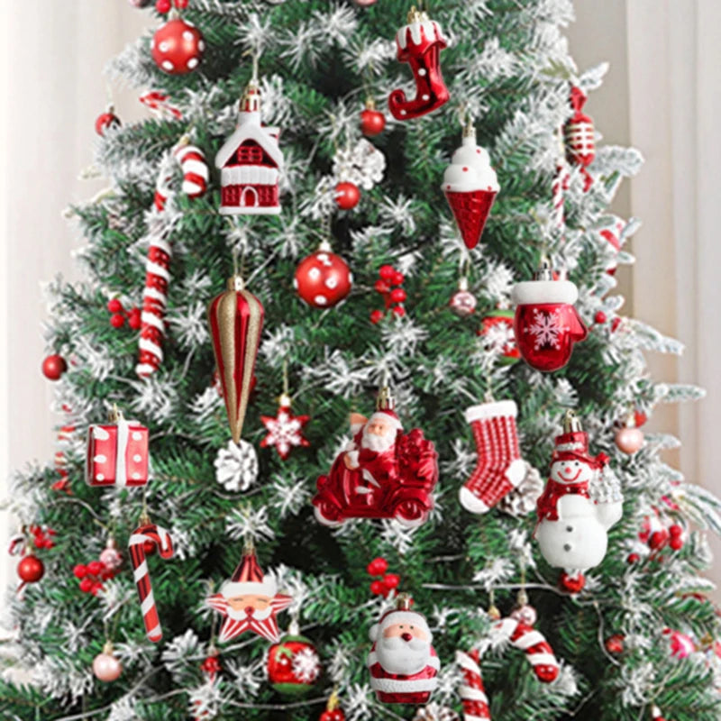 Décoration de sapin de Noël Bonhomme de Neige