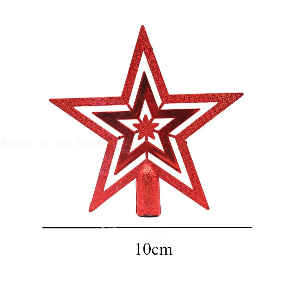 Cimier Triple Etoile de Noël
