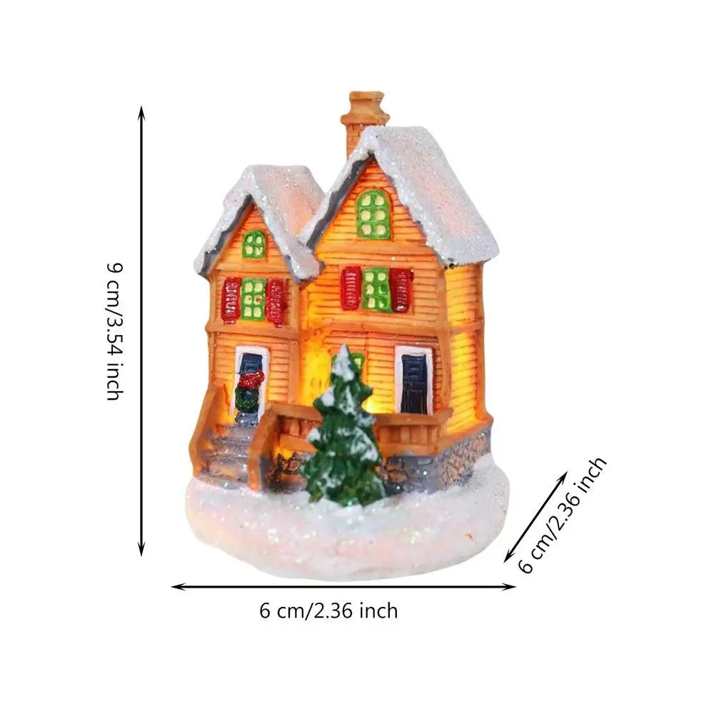 Mini scène de Noël Sapin et Escalier