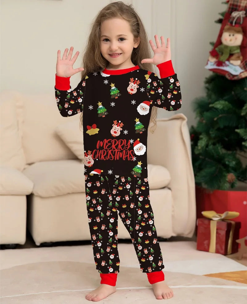 Pyjama de Noël Famille et Chien