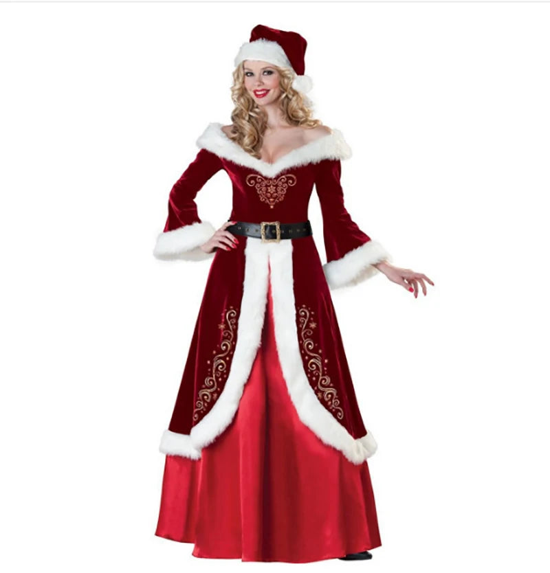 Costume Sexy de Mère Noël