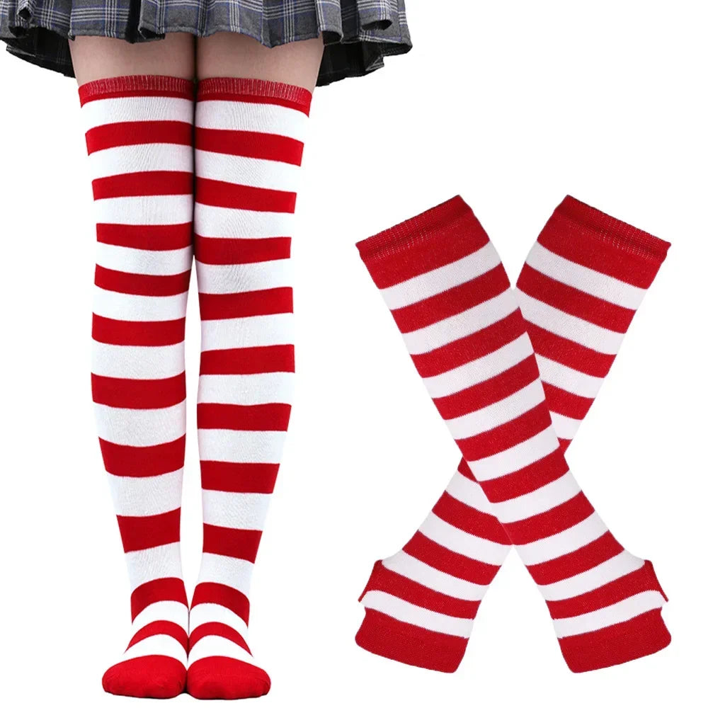 Chaussettes Rayées pour Noël