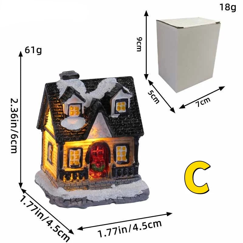 Maisons Miniature Illuminée