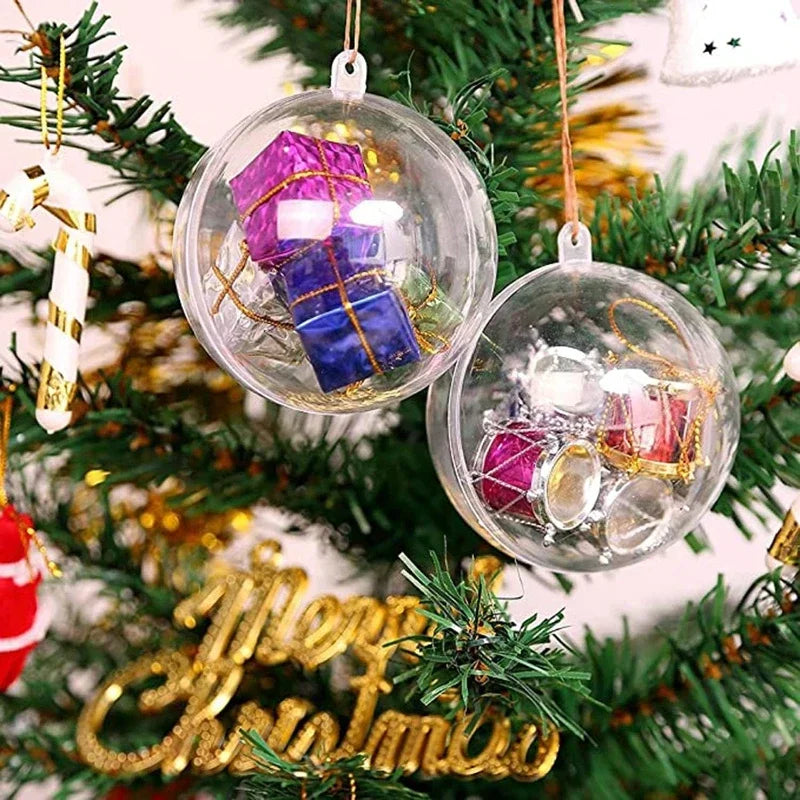 Boule en Plastique Transparente