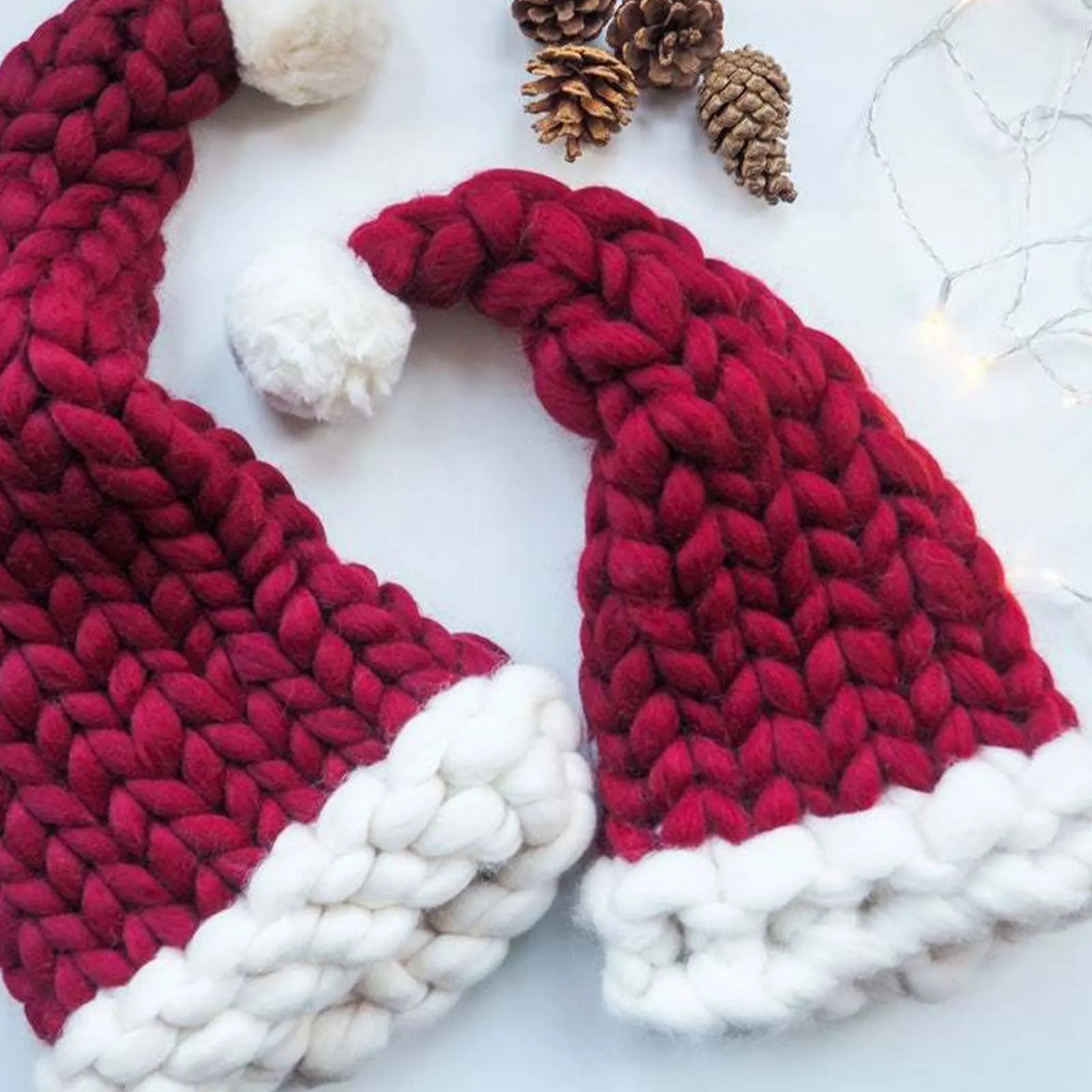 Bonnet de Noël en Laine pour Femme