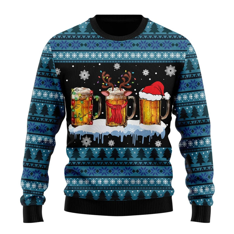 Pull de Noël Bière de Noël